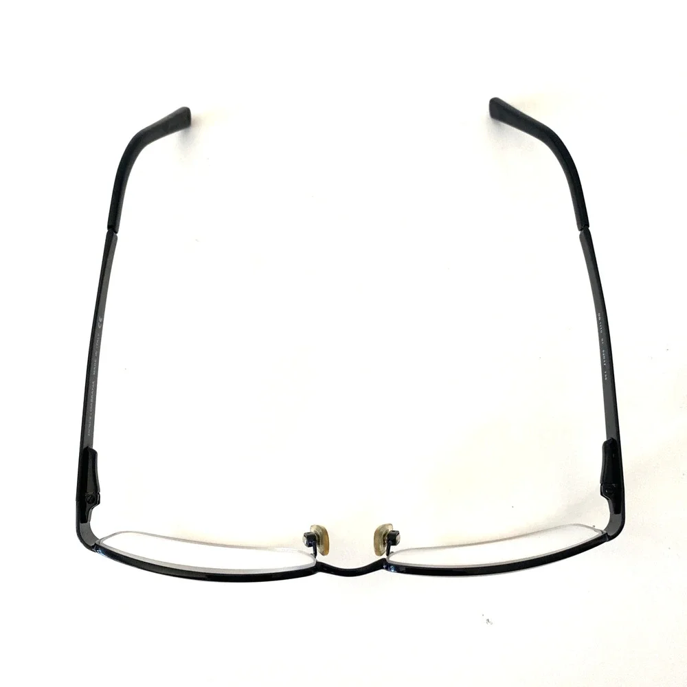 Dolce & Gabbana Eyeglasses Rectangular Half Rim Black DG 1110 01 52 17 135